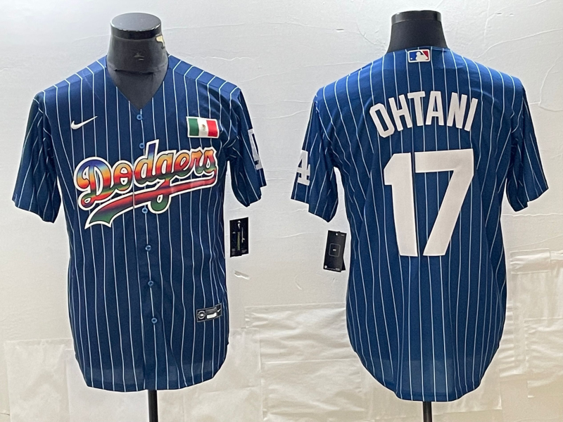 Men's Los Angeles Dodgers Shohei Ohtani #17 Royal Alternate Jersey
